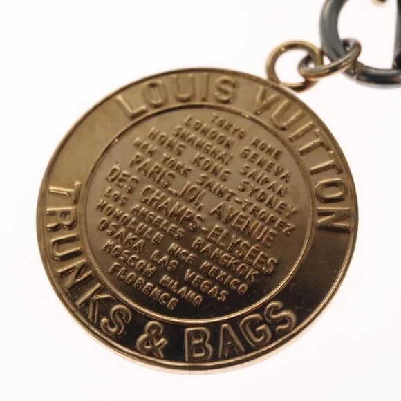 LOUIS VUITTON Vernis T&B Porte Cles Ron Blue Galatic - Picture 5 of 10